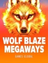 wolf blaze megaways logo